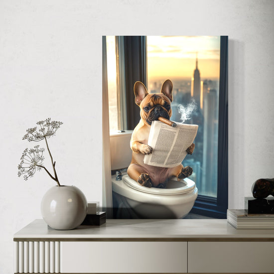 French Bull Dog Canvas