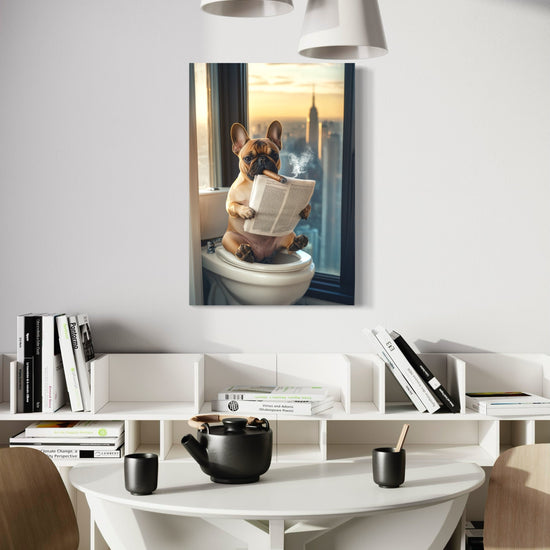 French Bull Dog Canvas - Blanq Canvas