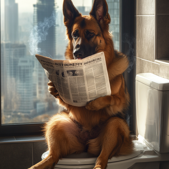 German Shepherd Canvas