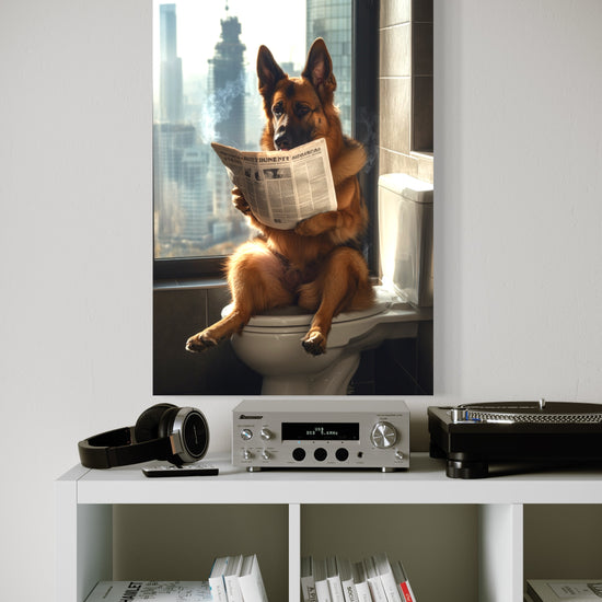 German Shepherd Canvas