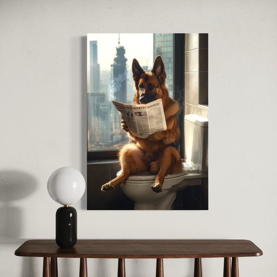 German Shepherd Canvas