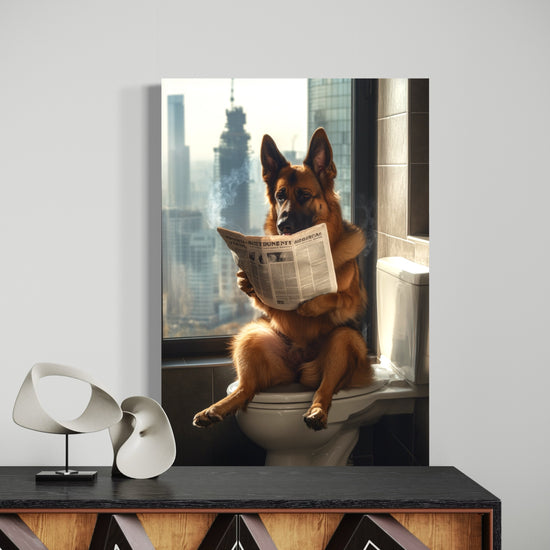 German Shepherd Canvas