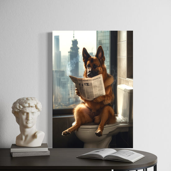German Shepherd Canvas - Blanq Canvas
