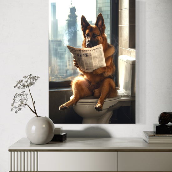German Shepherd Canvas - Blanq Canvas