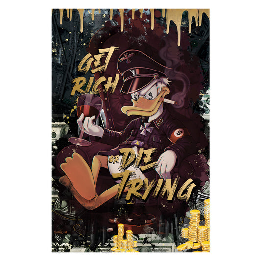Get Rich Or Die Trying Canvas