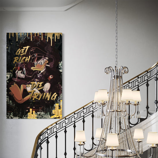 Get Rich Or Die Trying Canvas