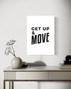 Get Up & Move Canvas