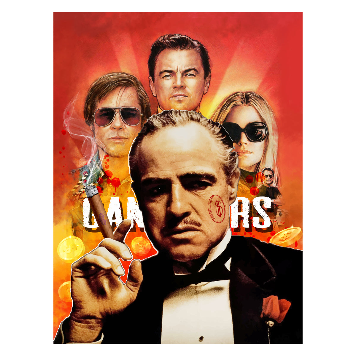 God Father Canvas 