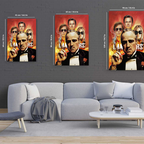 God Father Canvas 