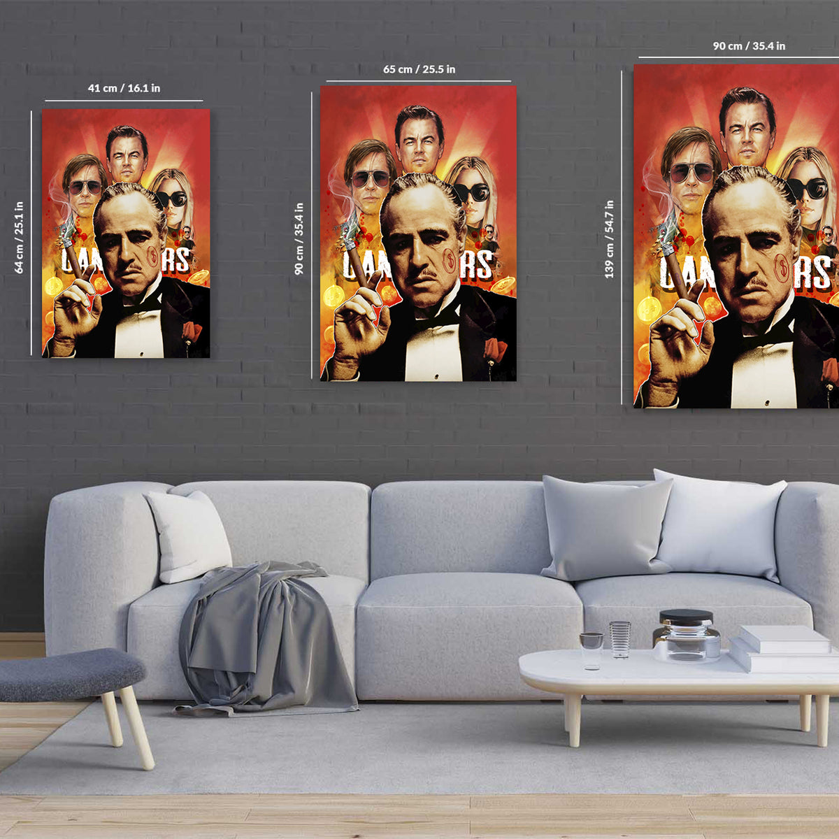 God Father Canvas 