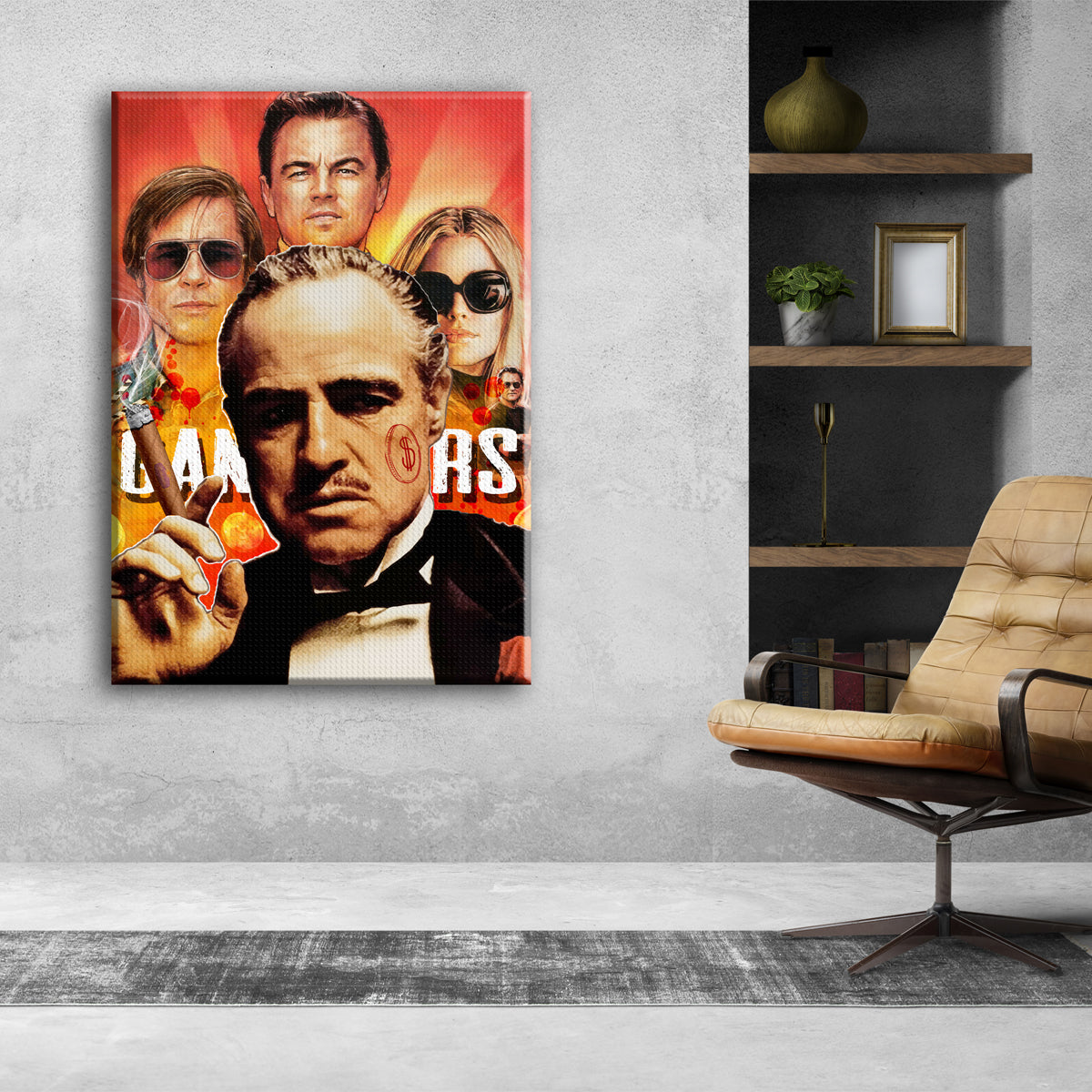 God Father Canvas 