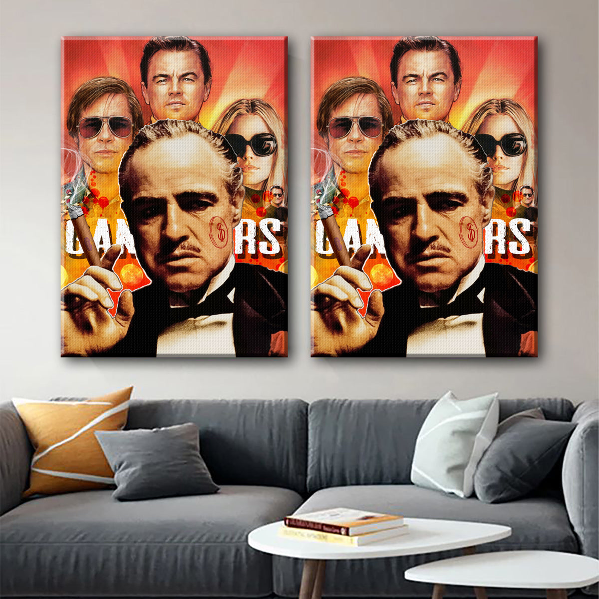 God Father Canvas 