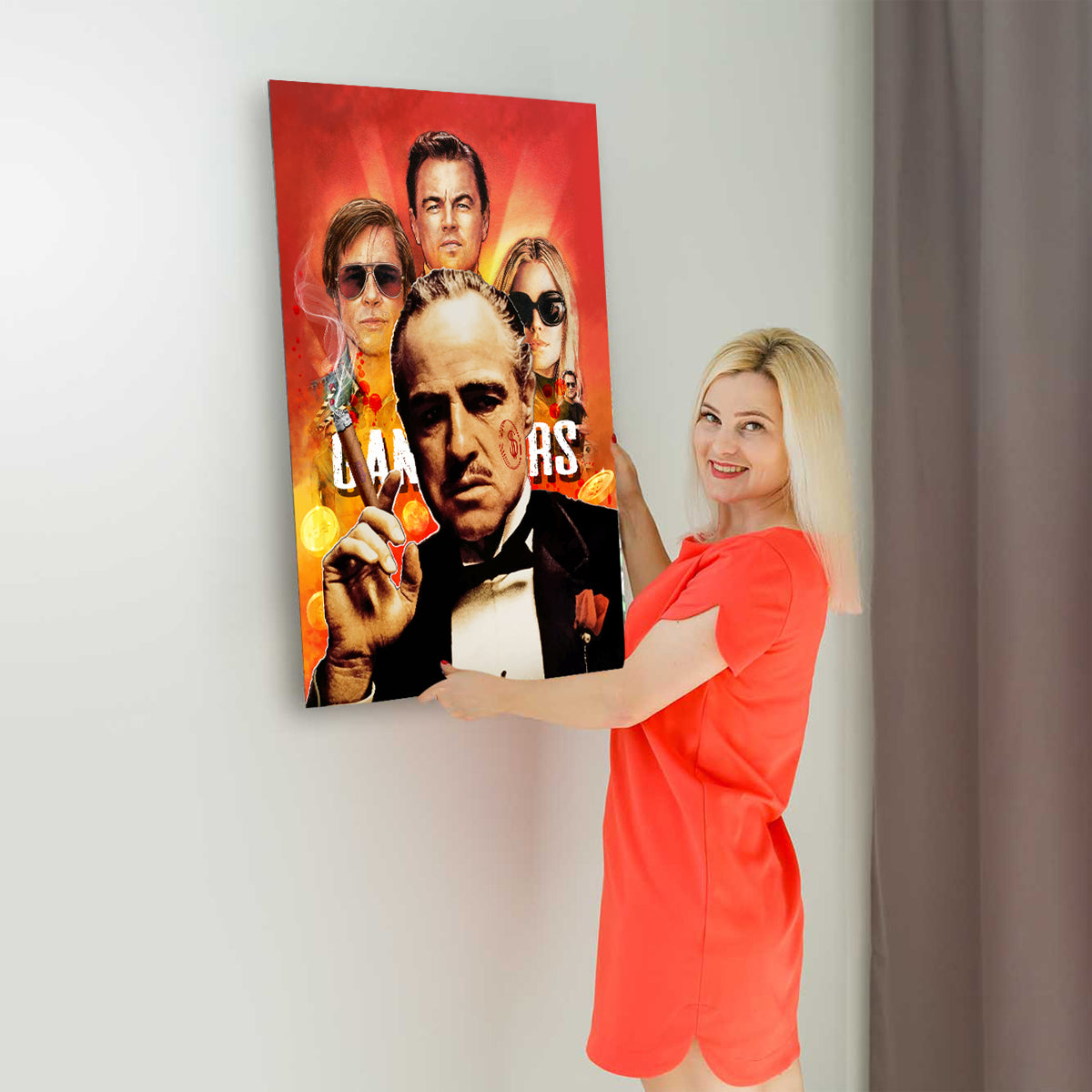 God Father Canvas 