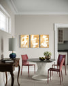 Golden Luminescence Set of 3 Wall Art - Blanq Canvas