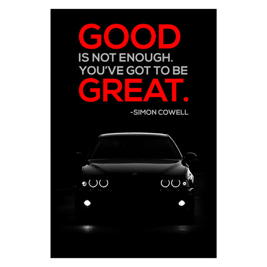 Good Is Not Enough Canvas 