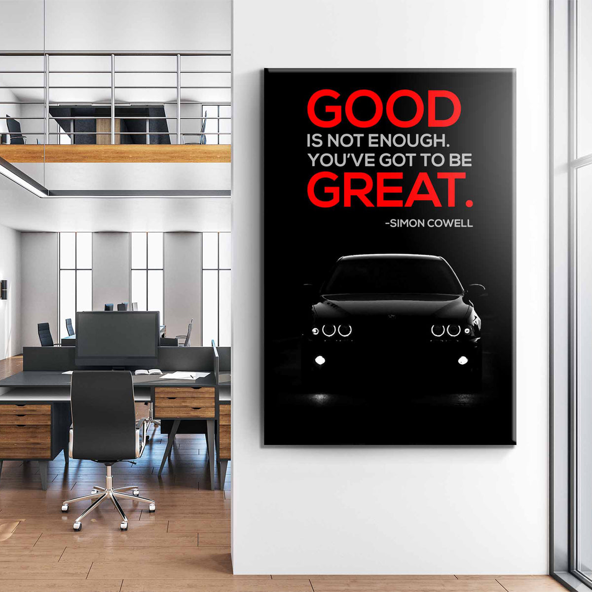 Good Is Not Enough Canvas 