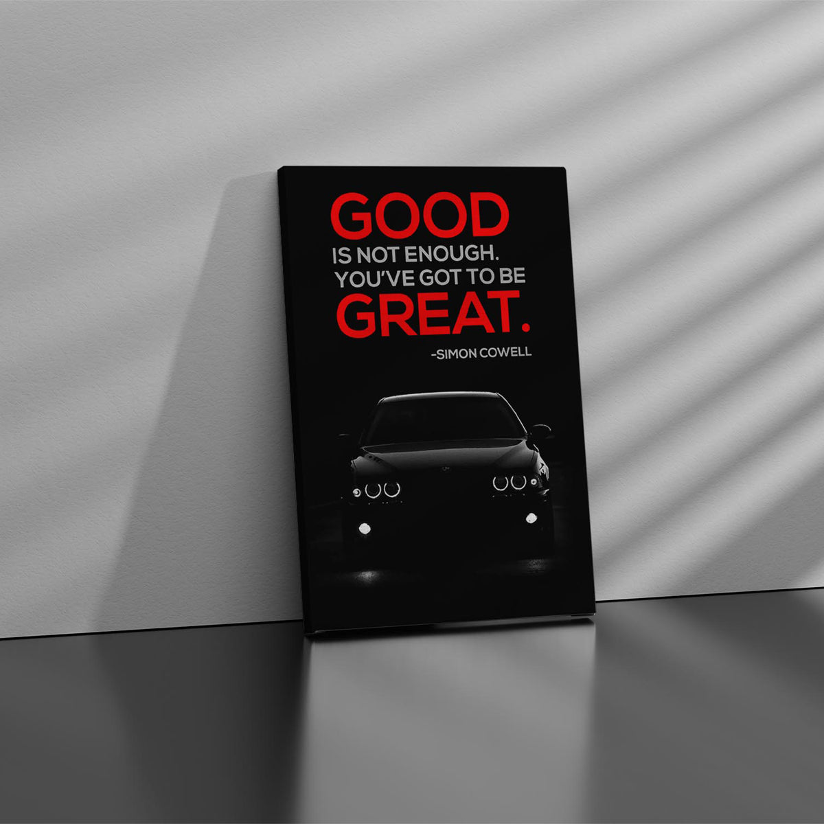 Good Is Not Enough Canvas 