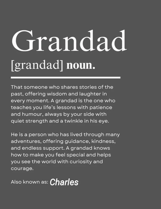 Grandad Canvas
