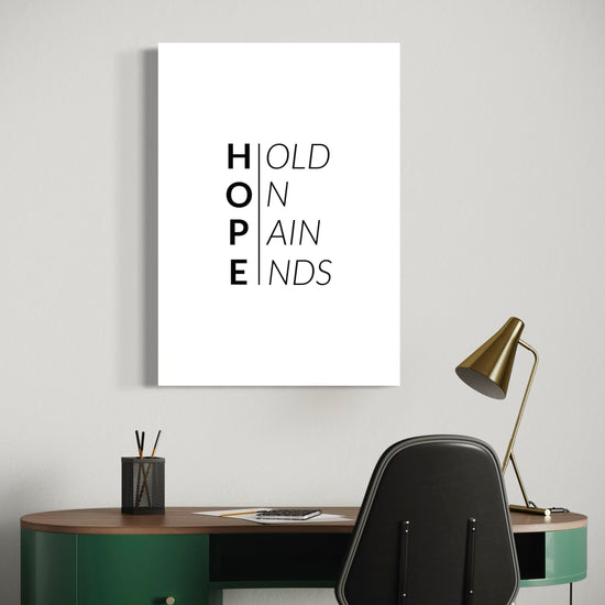 Hold On Pain Ends