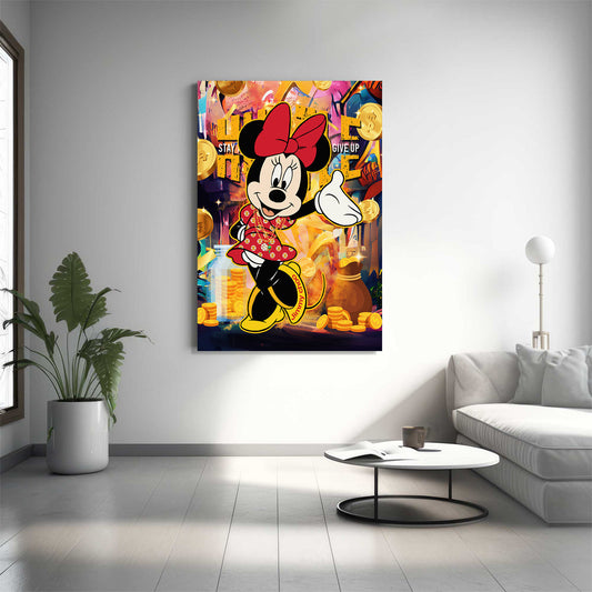 Hustle & Never Give Up Canvas 