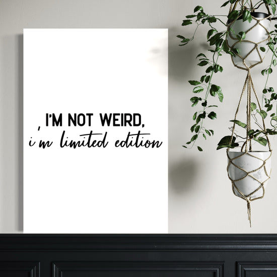 I'm Limited Edition Canvas