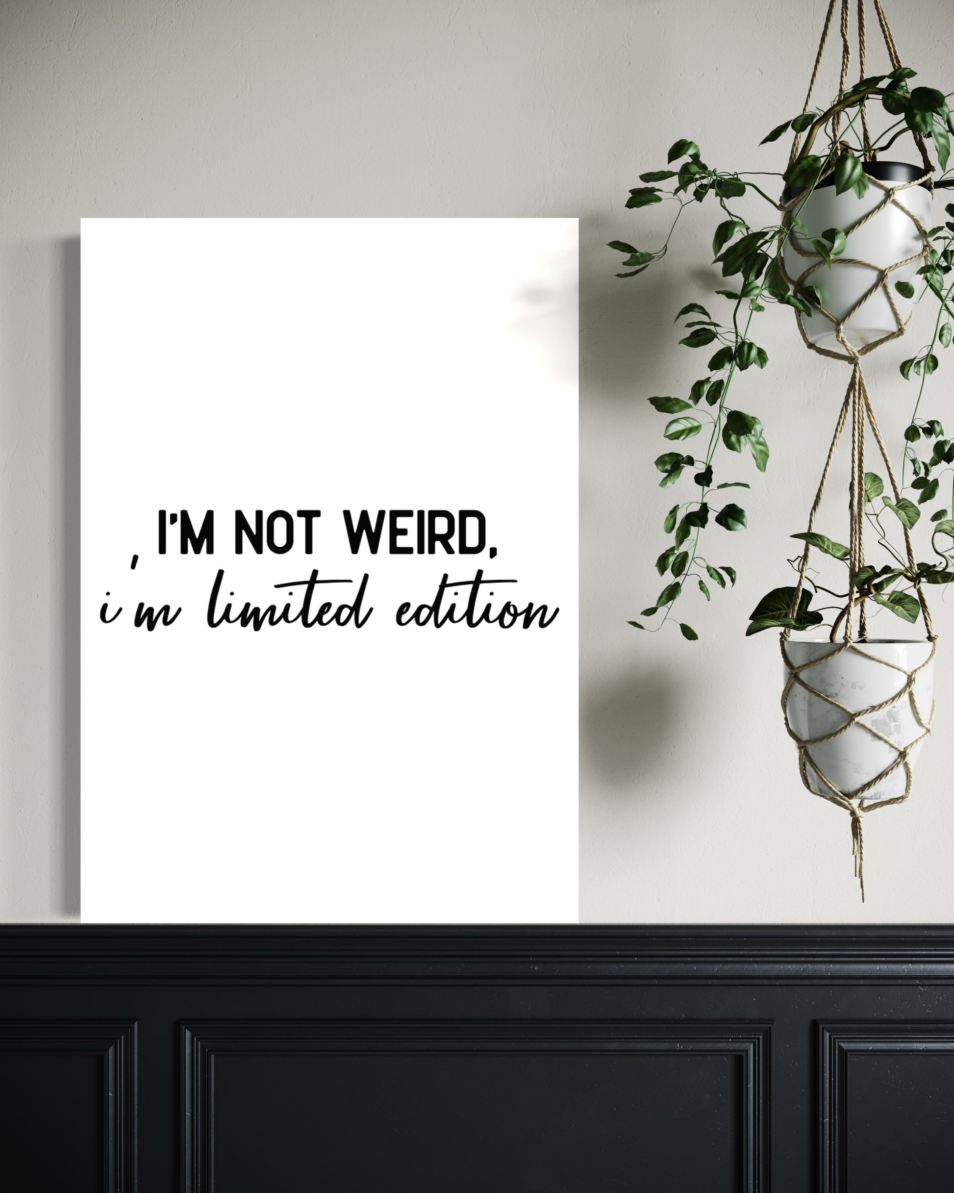 I'm Limited Edition Canvas