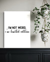 I'm Limited Edition Canvas
