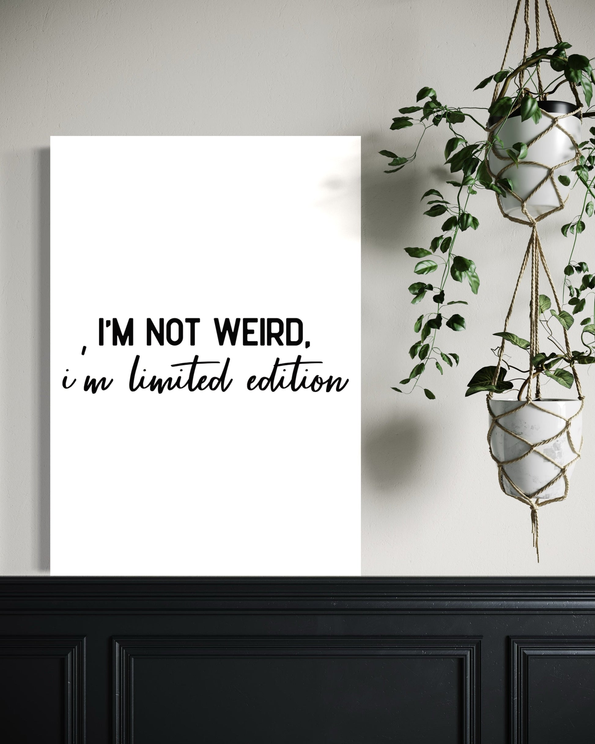 I'm Limited Edition Canvas
