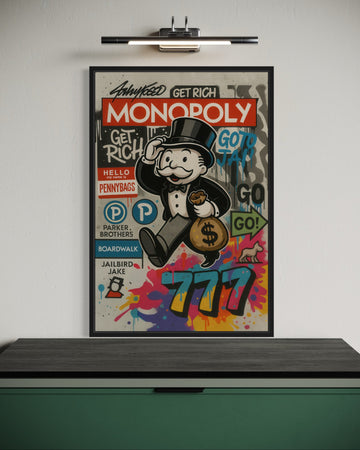 MONOPOLY LIFESTYLE CANVAS-US
