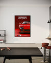 FERRARI F40 CANVAS-US