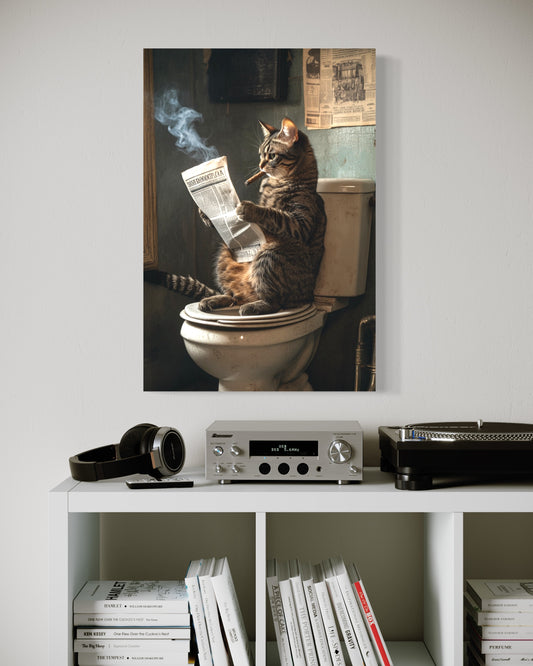 AMERICAN BOBTAIL CAT CANVAS