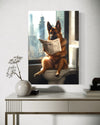 German Shepherd Canvas - Blanq Canvas