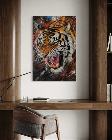 ROARING TIGER CANVAS-US