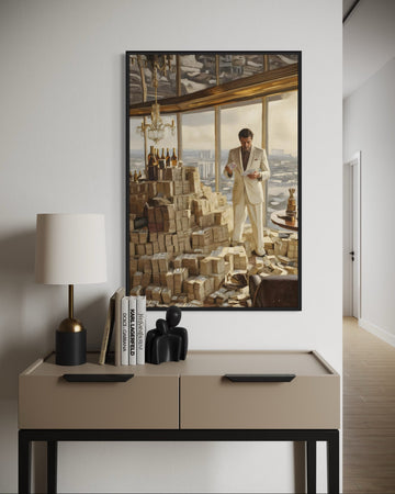 THE MONEY MAN CANVAS-US