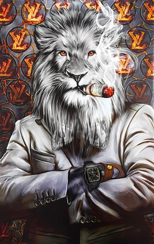 The Boss Lion - Blanq Canvas