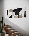 NOIR SAND SET OF 3 WALL ART
