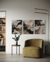 DUNE SHADOWS SET OF 3 WALL ART