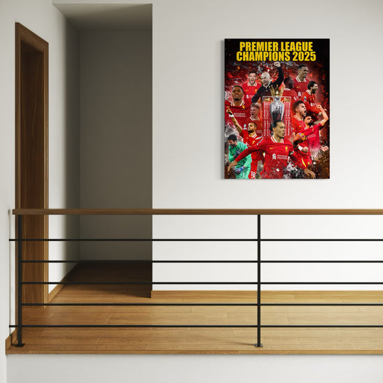 LIVERPOOL 2025 CHAMPIONS CANVAS 