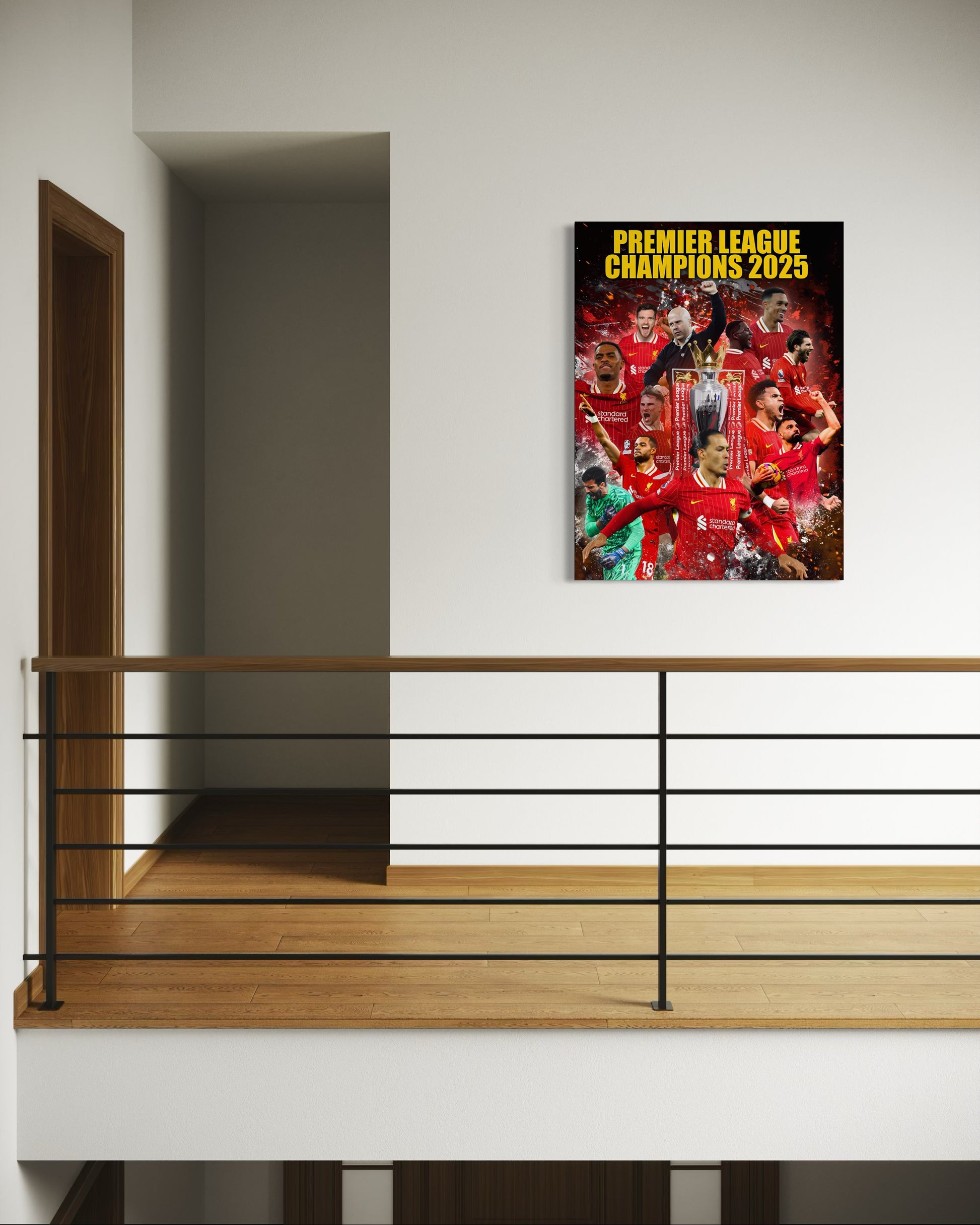 LIVERPOOL 2025 CHAMPIONS CANVAS 