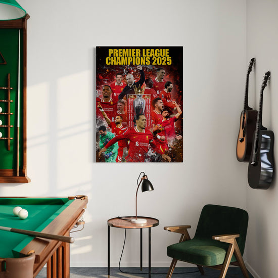 LIVERPOOL 2025 CHAMPIONS CANVAS 