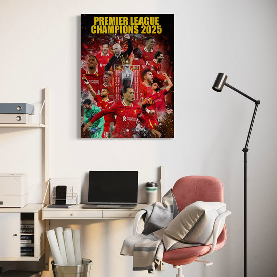 LIVERPOOL 2025 CHAMPIONS CANVAS 