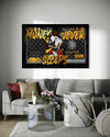 MONEY NEVER SLEEPS CANVAS-US
