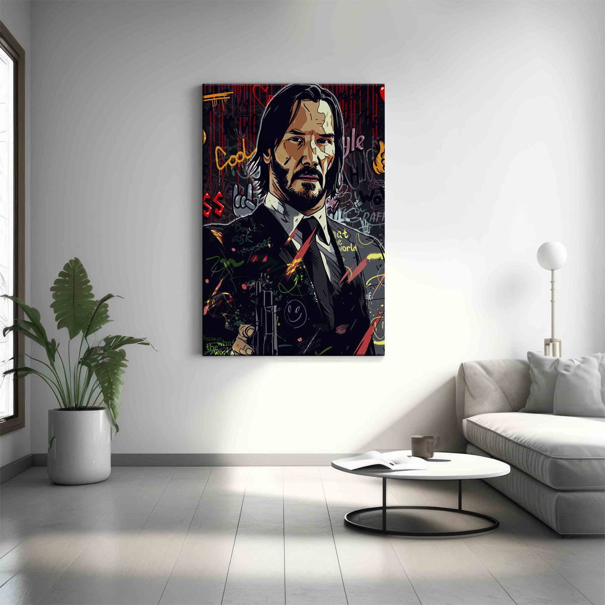 John Wick Canvas 