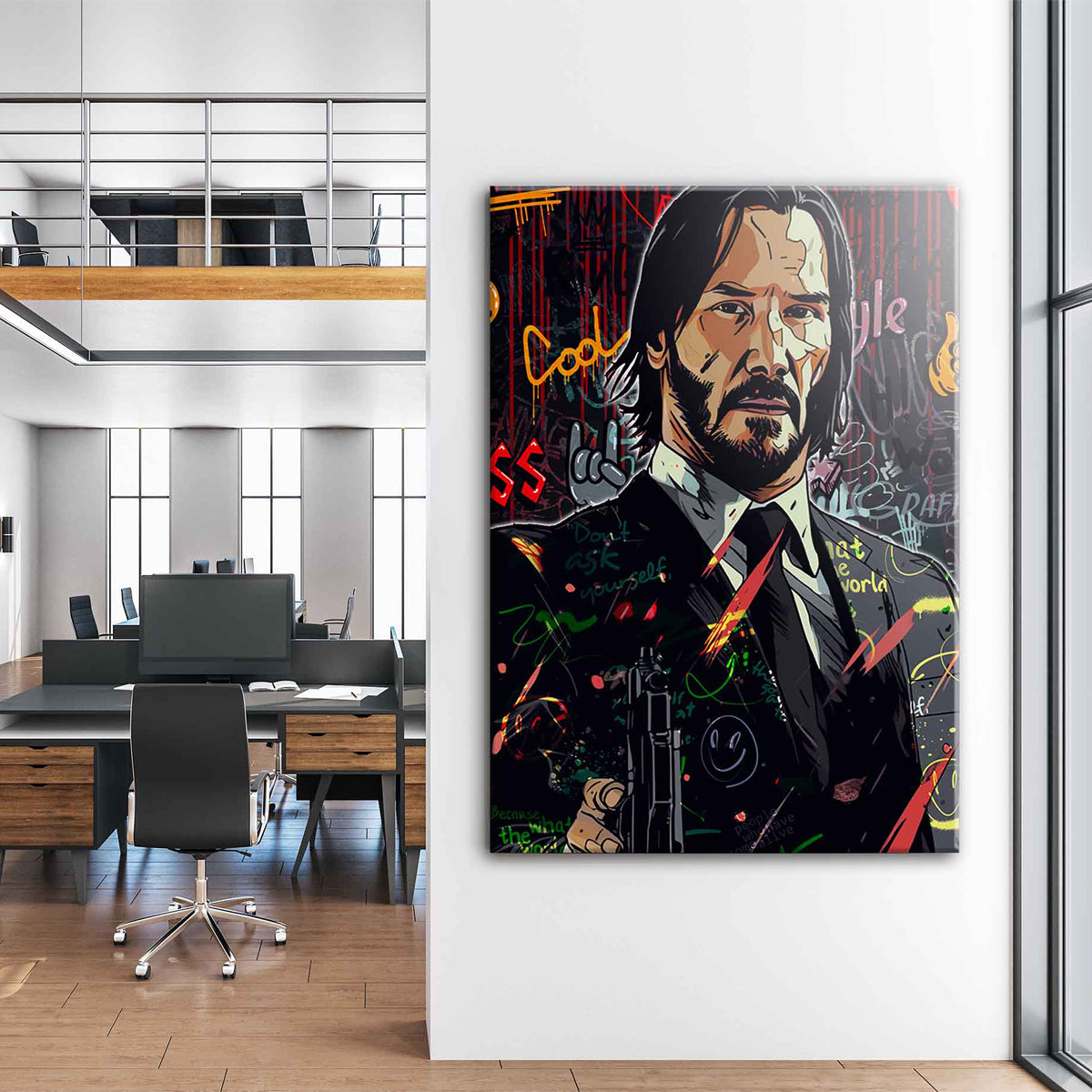 John Wick Canvas 