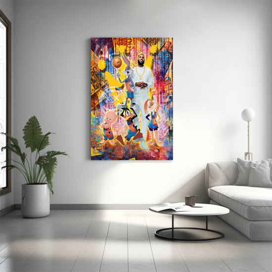 Lebron Squad Link Up Canvas 