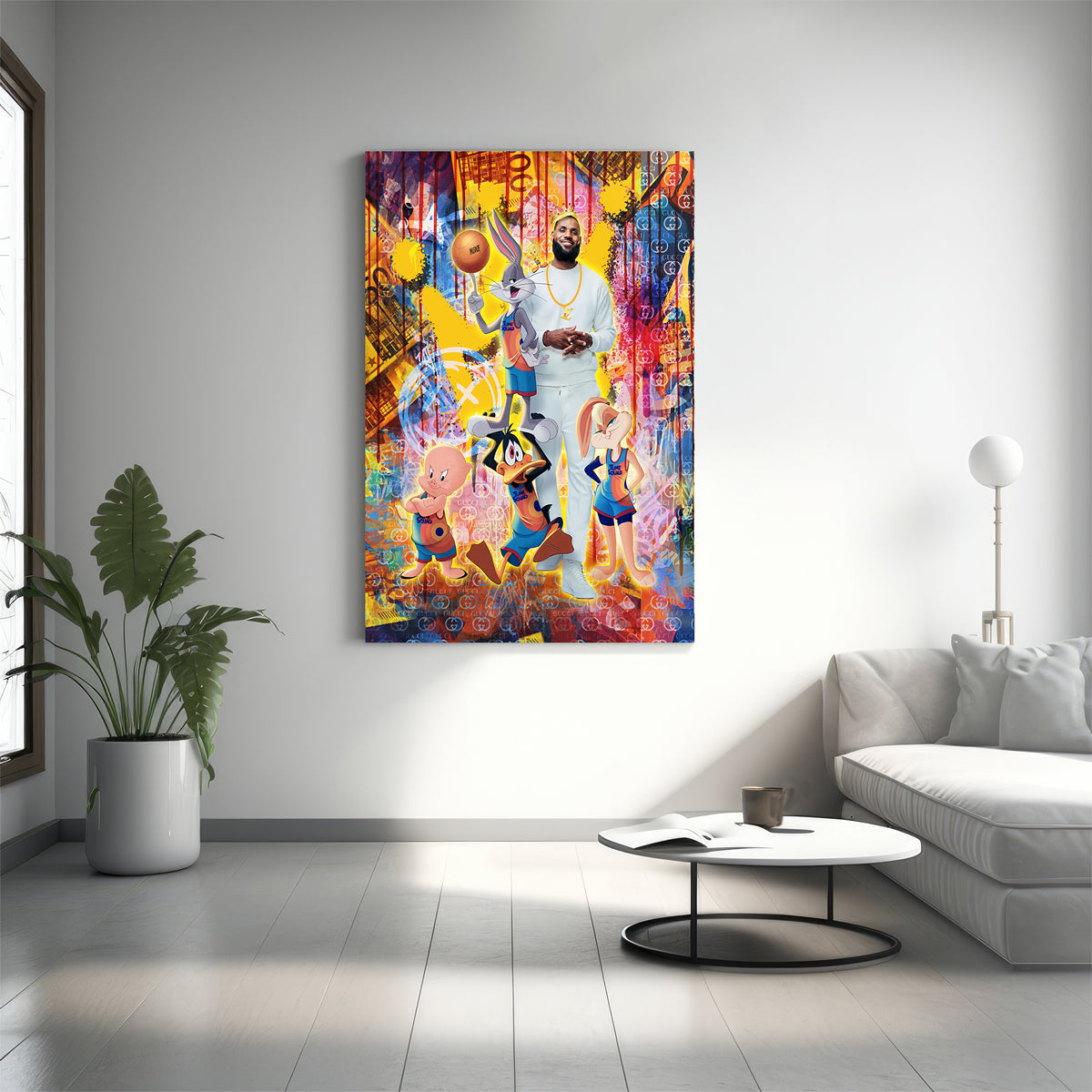 Lebron Squad Link Up Canvas 