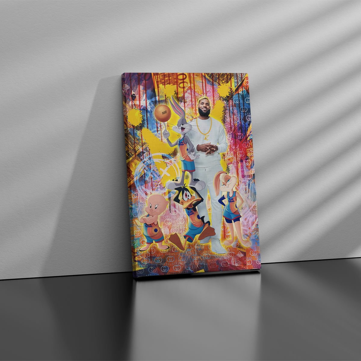 Lebron Squad Link Up Canvas 
