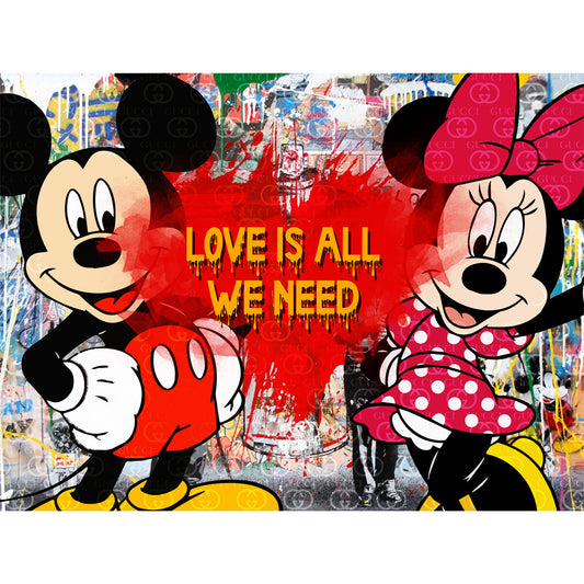 Love Is All We Need Canvas 