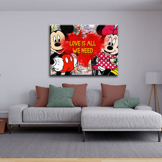 Love Is All We Need Canvas 