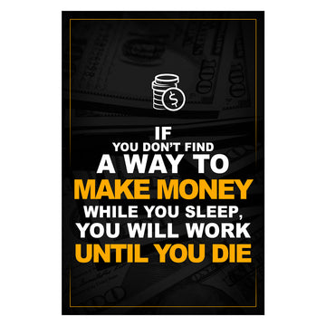 Make Money Whilst Your Sleep Canvas 